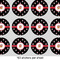 Pirate 1" Multipurpose Round Labels - Sheet