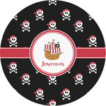 Pirate Multipurpose Round Labels - 1" (Personalized)