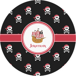 Pirate Multipurpose Round Labels - 1" (Personalized)