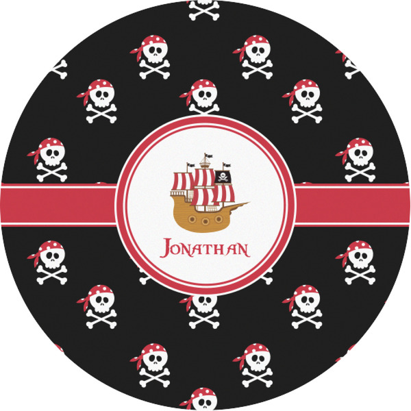 Custom Pirate Multipurpose Round Labels - 1" (Personalized)