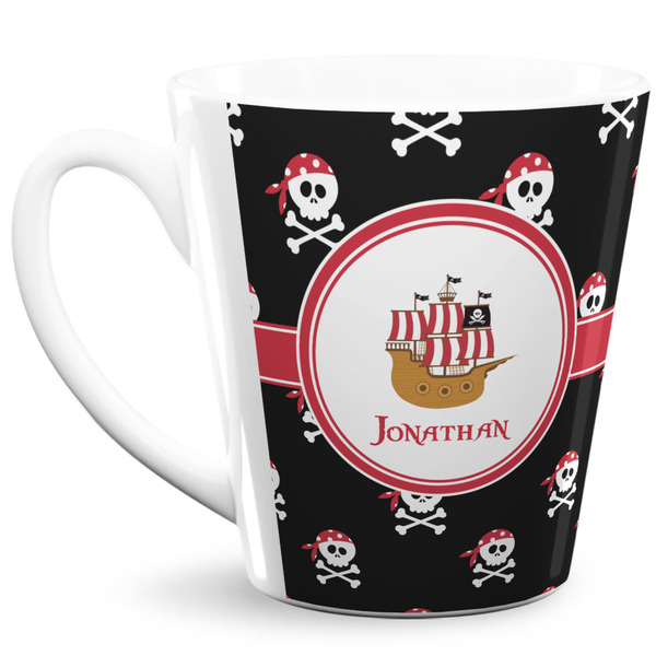 Custom Pirate 12 Oz Latte Mug (Personalized)