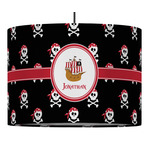 Pirate Drum Pendant Lamp (Personalized)