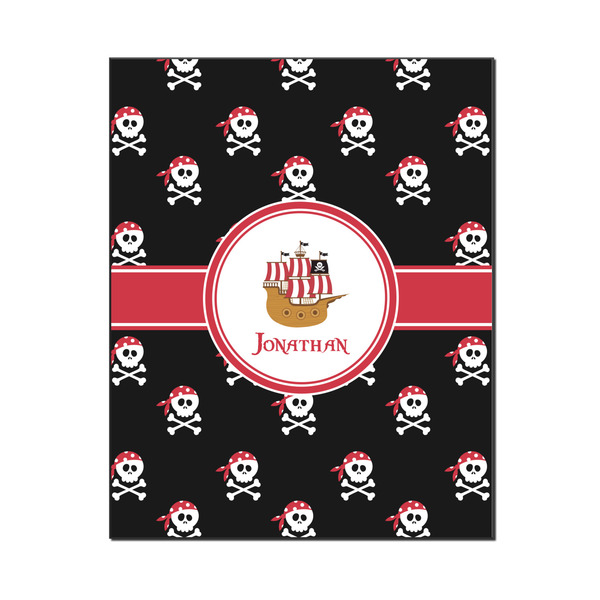 Custom Pirate Wood Print - 16x20 (Personalized)