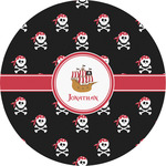 Pirate Multipurpose Round Labels - 2" (Personalized)