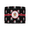 Pirate 8" Drum Lampshade - FRONT (Fabric)