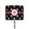 Pirate 8" Drum Lampshade - ON STAND (Fabric)