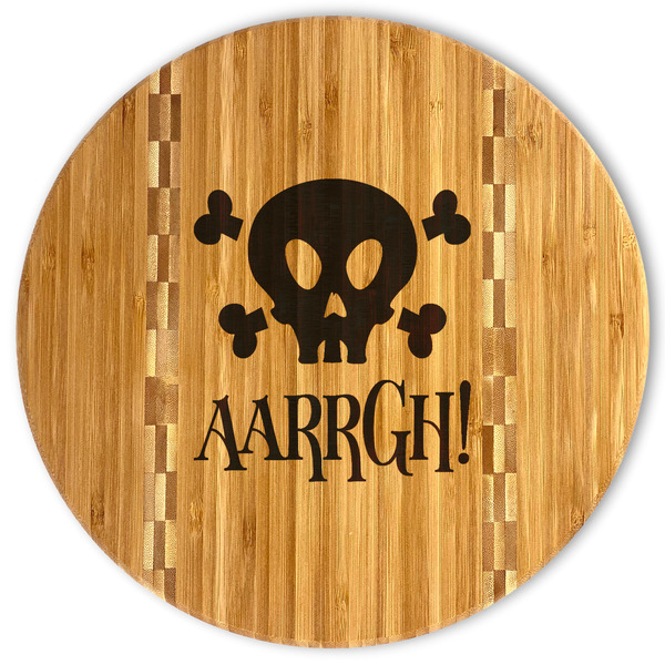 Custom Pirate Bamboo Cutting Board (Personalized)