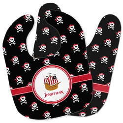 Pirate Baby Bib w/ Name or Text