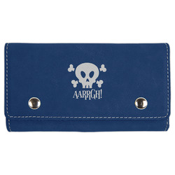 Pirate Cards & Dice Set - Navy Blue (Personalized)