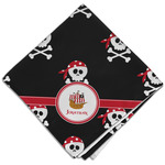 Pirate Cloth Dinner Napkin - Single w/ Name or Text