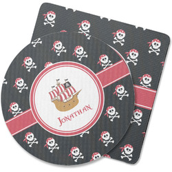 Pirate Rubber Backed Coaster (Personalized)