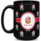 Pirate Coffee Mug - 15 oz - Black Full