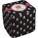 Pirate Cube Pouf Ottoman (Personalized)