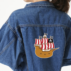 Pirate Large Custom Shape Patch - 2XL