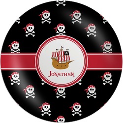 Pirate Melamine Plate (Personalized)