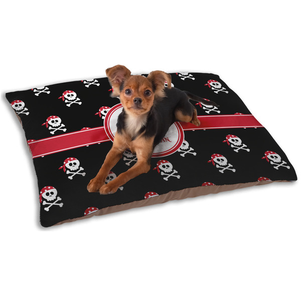 Custom Pirate Dog Bed - Small w/ Name or Text