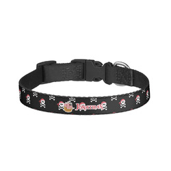 Pirate Dog Collar - Small (Personalized)