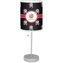 Pirate 7" Drum Lamp with Shade Polyester (Personalized)