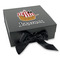 Pirate Gift Boxes with Magnetic Lid - Black - Front (angle)