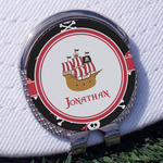 Pirate Golf Ball Marker - Hat Clip