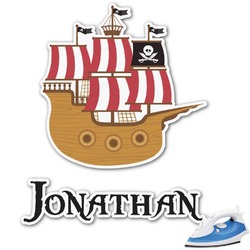 Pirate Graphic Iron On Transfer - Up to 15"x15" (Personalized)