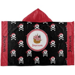 Pirate Kids Hooded Towel (Personalized)