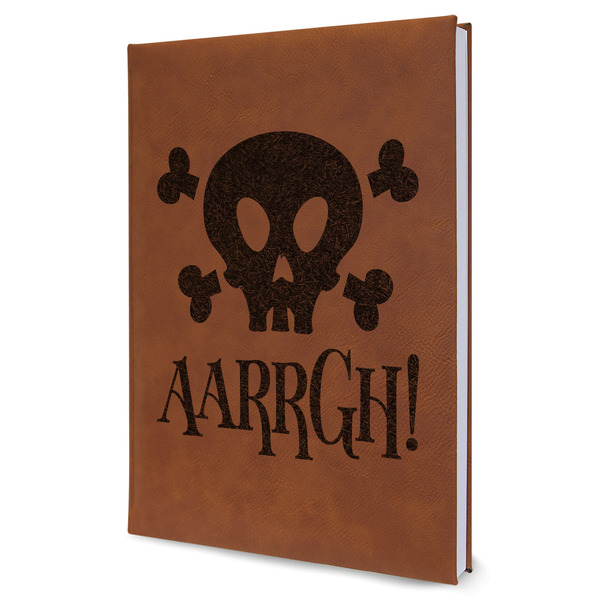 Custom Pirate Leather Sketchbook - Large - Double Sided (Personalized)