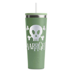 Pirate RTIC Everyday Tumbler with Straw - 28oz - Light Green - Double-Sided (Personalized)