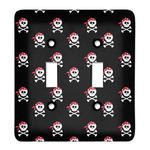 Pirate Light Switch Cover (2 Toggle Plate)