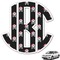 Pirate Monogram Car Decal