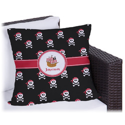 Pirate Outdoor Pillow - 18" (Personalized)