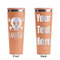 Pirate Peach RTIC Everyday Tumbler - 28 oz. - Front and Back