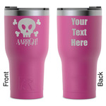 Pirate RTIC Tumbler - Magenta - Laser Engraved - Double-Sided (Personalized)