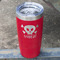 Pirate Red Polar Camel Tumbler - 20oz - Angled