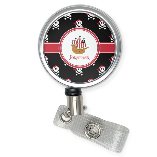 Custom Pirate Retractable Badge Reel (Personalized)