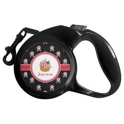 Pirate Retractable Dog Leash - Small (Personalized)