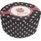 Pirate Round Pouf Ottoman (Top)