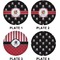 Pirate Set of Lunch / Dinner Plates (Approval)