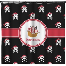 Pirate Shower Curtain - Custom Size (Personalized)