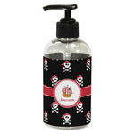 Pirate Plastic Soap / Lotion Dispenser (8 oz - Small - Black) (Personalized)