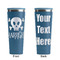 Pirate Steel Blue RTIC Everyday Tumbler - 28 oz. - Front and Back