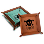 Pirate Faux Leather Dice Tray (Personalized)