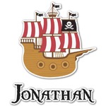 Pirate Graphic Decal - Medium (Personalized)