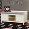 Pirate Wall Name Decal Above Storage bench