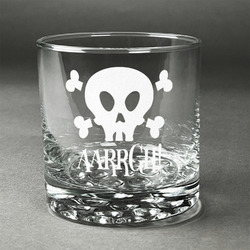 Pirate Whiskey Glass - Engraved (Personalized)