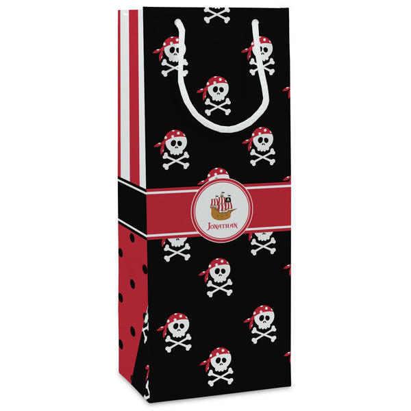 Custom Pirate Wine Gift Bags (Personalized)