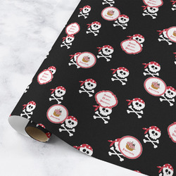 Pirate Wrapping Paper Roll - Medium - Matte (Personalized)