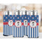 Blue Pirate 12oz Tall Can Sleeve - Set of 4 - LIFESTYLE