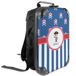 Blue Pirate Kids Hard Shell Backpack (Personalized)