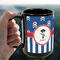 Blue Pirate 15oz. Black Mug - LIFESTYLE